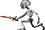 Un Stalfos de feu