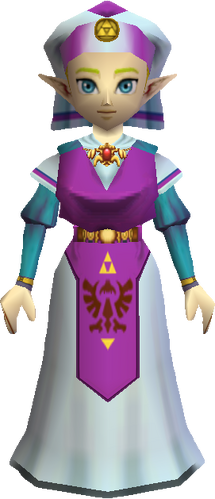 What historical period does Princess Zelda's Ocarina of Time dress