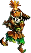 Skull Kid wearing its hat from Ocarina of Time