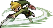 Link Wind Waker 11.png (275 KB) Artwork of Link performing a Spin Attack with his Hero's Sword
