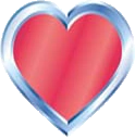 Artwork of a Heart Container from Super Smash Bros.