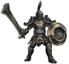Promotional Render of a Darknut from Hyrule Warriors