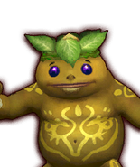 Dialog Box Portrait for a Goron Summoner from Hyrule Warriors