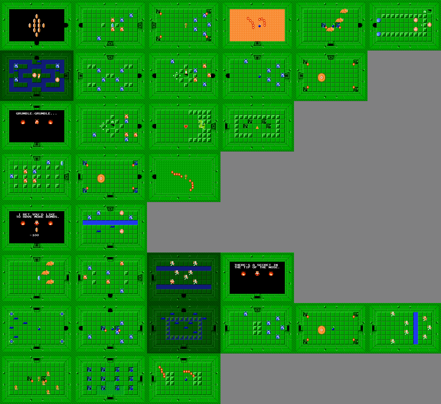 The Legend of Zelda Dungeon Maps - Zelda Central