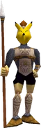 Render of the Keaton Mask Soldier wearing the Keaton Mask from Ocarina of Time