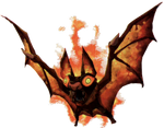 A Fire Keese in Skyward Sword