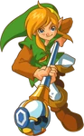 Link OoS.png (245 kio) Artwork de Link avec le Sceptre des Saisons