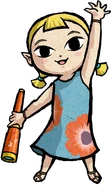 Artwork d'Arielle dans The Wind Waker.