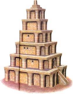 Artwork of the Tower of Hera