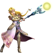 Zelda Rod - HW.png (2.18 MB) Promotional Render of Zelda wielding the Old Dominion Rod from Hyrule Warriors
