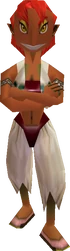 A Gerudo from Ocarina of Time