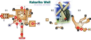 map of the Bottom of the Well