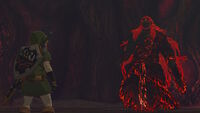 Link face au Roi Démon