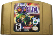 The Legend of Zelda - Majora's Mask Gold Cartridge