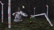 Link battling Dead Hand and Infinite Hands