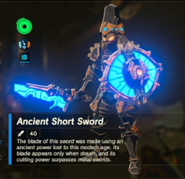 Ancient Short Sword | Zeldapedia | Fandom