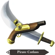 Promotional Render of the Pirate Cutlass from Hyrule Warriors & Hyrule Warriors Legends