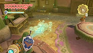 Clean Pipit's House.jpg (13 KB) Link Cleaning Pipit's House in Skyward Sword
