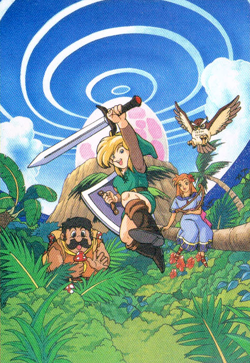 Beginning to Tail Cave - The Full Moon Cello - Walkthrough, The Legend of  Zelda: Link's Awakening