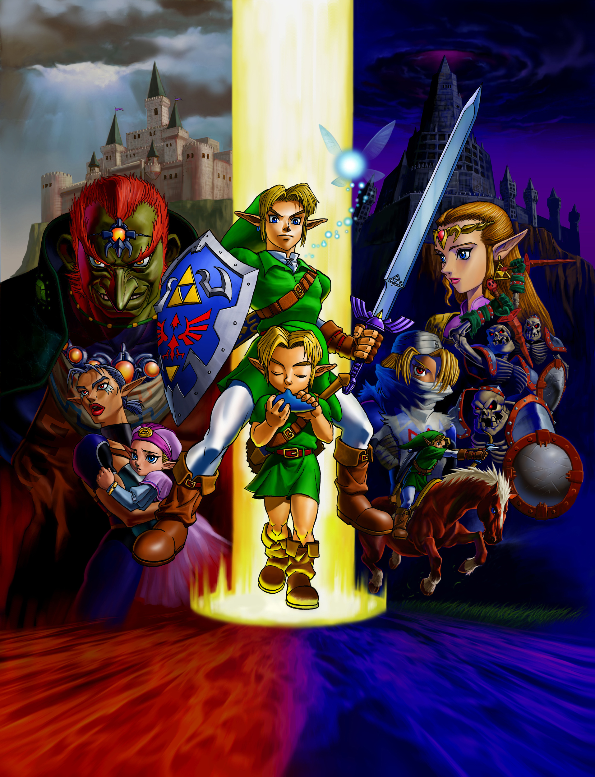 The Legend of Zelda Ocarina of Time completa 17 anos de idade