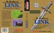Zelda II - The Adventure of Link (box)