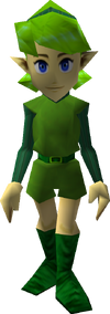 Saria as she appears in-game