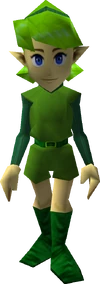 Saria as she appears in-game