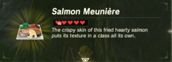 Hearty Salmon Meuniere Zeldapedia Fandom