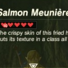 Hearty Salmon Meuniere Zeldapedia Fandom