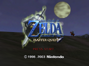 Title Screen (Master Quest)