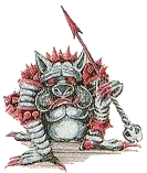 Artwork of a Moblin from The Legend of Zelda