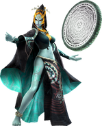 Promotional Render for Twili Midna's Mirror moveset from Hyrule Warriors