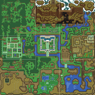 A Link to the Past Overworld Map (Light World)
