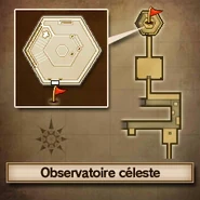 Carte de l'observatoire.