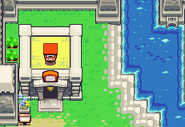 Extérieur du bureau de poste dans The Minish Cap.