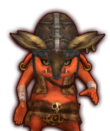 Dialog Box Portrait of a Bokoblin Captain from Hyrule Warriors