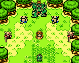 La Princesse Zelda et le Grand Moblin dans Oracle of Seasons (jeu lié)