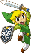 Arte de Link de Spirit Tracks