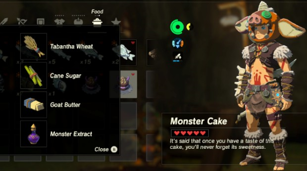 Legend of Zelda: Breath of the Wild – Monster Cake – Lvl.1 Chef