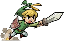 Link Stabbing (The Minish Cap)