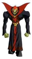 Concept artwork of Ganondorf as he would have appeared in Oracle of Ages and Oracle of Seasons