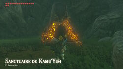 Sanctuaire de Kamu'Yuo BOTW