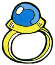 Blue Ring (White Tunic)