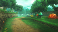 El Bosque de Farone en Hyrule Warriors