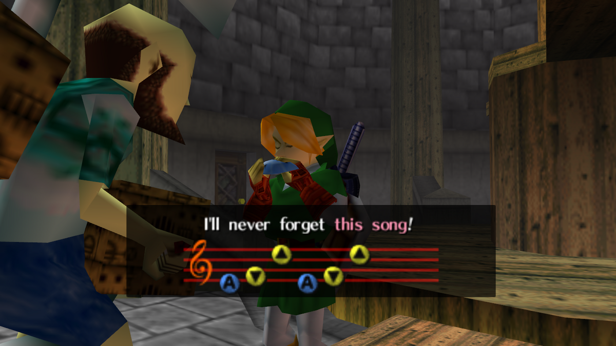 Learn the songs to aid your quest to save Hyrule on your own Ocarina of Time