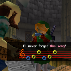 Zelda's Lullaby, Zeldapedia