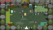 Cadence of hyrule lost woods dungeon