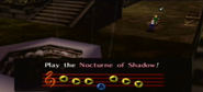 Sheik teaching Link the "Nocturne of Shadow"