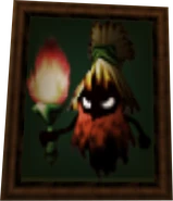 Le tableau de Joëlle dans Ocarina of Time