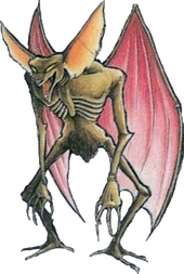 Artwork of the demonic looking Acheman from Zelda II: The Adventure of Link